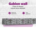 thumbnail image 3 of vidaXL Gabion Basket with Lids, Galvanized Steel Gabion Wall, Gabion Cage, 354,3"x19,7"x19,7", 3 of 6