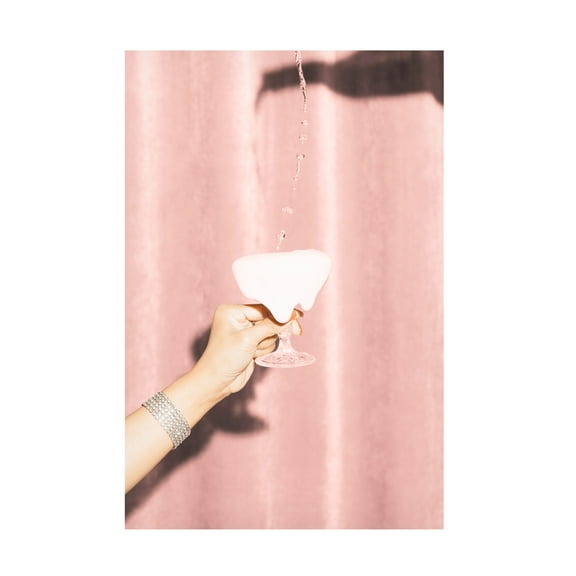 1x Studio III 'Heres To Pink 05' Canvas Art