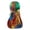 Multicolor, variant on ZQUUVOU Unisex Satin Silk Head Scarf Bandana Paisley Pattern Head Wrap Long Tail Pirate for Hair Wrapping and Sleeping Navy