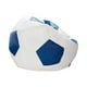 thumbnail image 2 of Sillón Puff Balón De Soccer Grande Adulto Blanco/azul Lunics Puff Soccer Gde BC/AZ, 2 of 6