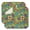 Pioneer Flower Floral, variant on Pioneer Flower Floral Print Pattern Kitchen Dish Drying Mat 1 Pack, Ultra Absorbent Microfiber Drainer Mat, 16"x18"
