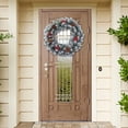 thumbnail image 4 of Christmas For Front Door Wall Fireplace Window Snowflakes W/Pinecone Berries, 4 of 6