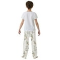 thumbnail image 5 of FORMRS Kids Pajama Pants with Pockets Size 6-8Y Boys Lounge Sleep Bottoms, Beige Rabbits and Carrots, 5 of 8