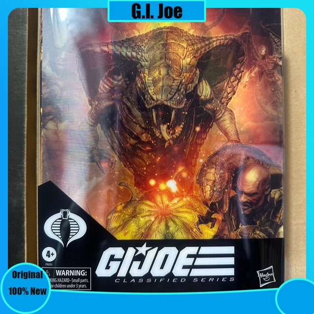 G.I. original. Joe Classified Series Cobra Commander (Once A Man) Figura de acción Modelo Colección Juguete Navidad Regalo de Halloween