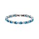 thumbnail image 2 of Minnieouse de mujer, brazalete de cristal a la moda, decorativa, joyería de mano, decoración de ropa, fiesta, regalo informal de moda Ropa, zapatos y accesorios Miscelánea Azul marino Minnieouse AP014782-04, 2 of 6