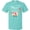 Scuba Blue, variant on Inktastic Blessed to Be a Mimi with Pink Flowers T-Shirt