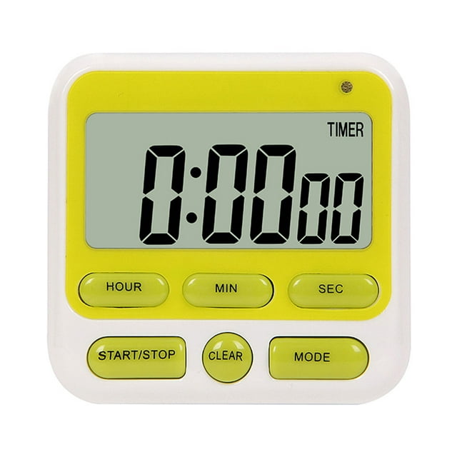 Temporizador digital Bewildely con pantalla grande Cocina y Comedor verde