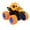 Orange, variant on Toy cars,Off-road vehicles for boys,Green,3.35*3.35*3.54 inches