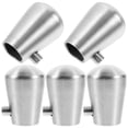 thumbnail image 1 of 5pcs Handrail End Caps Stainless Steel Handrail End Caps Steps Hand Rail End Covers, 1 of 8