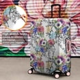 thumbnail image 4 of Pioneer Flower Floral Print Pattern Luggage Cover Fashion Suitcase Cover Baggage Covers Fit 25-28 Inch Luggage (Go Travel), 4 of 5