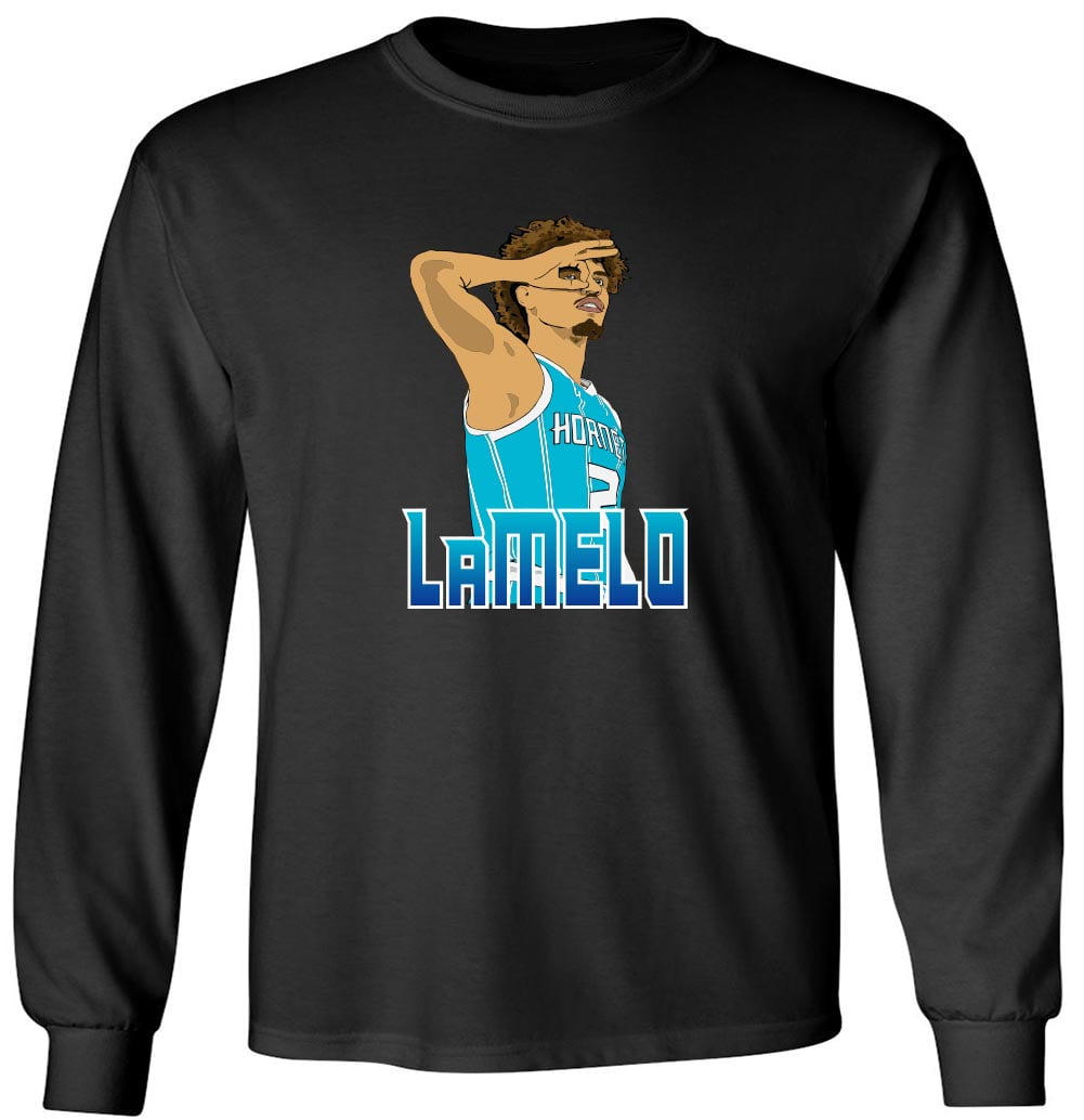 Buy LaMelo Ball Hornets Long Sleeve T-shirt at Ubuy Guatemala