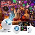 thumbnail image 5 of Rotating Christmas Projection Light, 360-Degree Decorative Tabletop Projector with 16 Holiday Images, Compact Indoor Light for Home Decor, Parties, Shelves and Gifts, 5 of 5