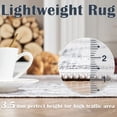 thumbnail image 2 of Rugking Doormat 2x3 Entryway Area Rug Washable Rug Non-Slip Indoor Floor Cover Persian Small Rug Accent Throw Rug Thin Rug for Kitchen Bathroom Bedroom Grey, 2 of 6