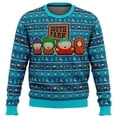 thumbnail image 3 of Moda Otoño/Invierno 2024 Miembro de Año Nuevo Bayas South Park Ropa para el día de Navidad Suéter navideño para adultos Jersey de Papá Noel, 3 of 4