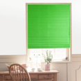 thumbnail image 1 of Persianas Plisadas Autoadhesivas Cortinas Opacas Media Ventana Verde (60x150cm) Wdftyju  Libre de BPA, 1 of 9