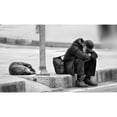 thumbnail image 3 of Kasim, Murat 18x12 Black Modern Framed Museum Art Print Titled - Two Friendly...!, 3 of 5