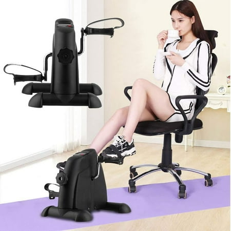 Mini Exercise Bike Pedal Exerciser Cycle Exercise Bike Indoor Fitness With LCD Display