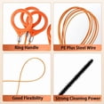 thumbnail image 2 of 3PCS 32 in Drain Snake Hair Removal Tool, Nylon Coated Metal Sink Clog Remover for Shower Bathroom Sewer, 2 of 7