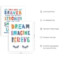 thumbnail image 2 of HAUS AND HUES Inspirational Wall Art Print Quotes - Set of 4 Motivational Art Prints Posters for Teen Girls Room | Positive Be Kind Wall Decor for Girls Bedroom Minimalist (8x10 Unframed), 2 of 6
