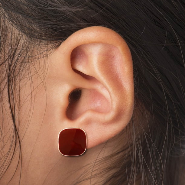 Pendientes de botón Simplemente moda Pendientes a juego Colgante colgante