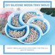 thumbnail image 3 of DIY Silicone Moon Shaped Tray Mold Epoxy Silicone Casting Mold Moon Shaped Dish Epoxy Mold, 3 of 3