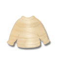 thumbnail image 2 of Unfinished Wood Etched Sweater Shape 4" / 1/8", 2 of 2