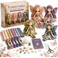thumbnail image 2 of Fairy Patchwork DIY Collection 2026, Flower Fairies Sewing Kit, Handmade Craft Set for Beginner Adults, 2 of 6