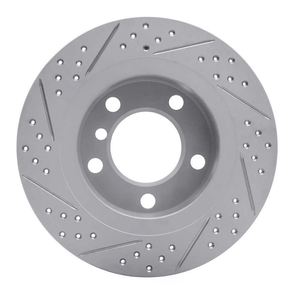 Dynamic Friction Company 830-32010R DFC Geoperformance Rotor - Drilled and Slotted