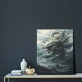 thumbnail image 5 of KLL Cloud White Dragon Print Canvas Wall Art, Canvas Painting Prints Canvas Art Wall Decor Home Decoration for Living Room Bedroom Office, 5 of 6