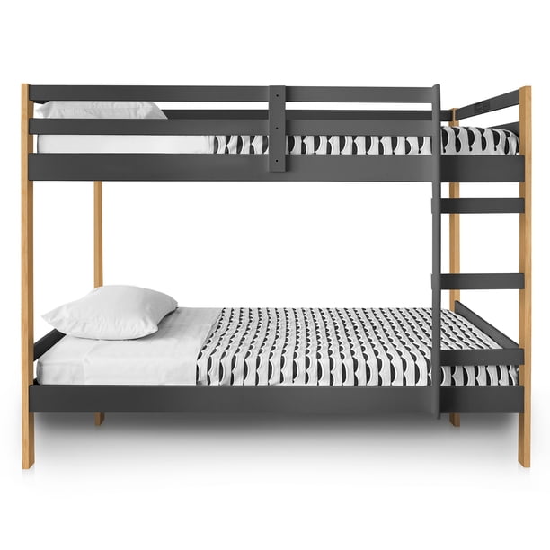 P kolino Letto Bunk Bed Brown Gray Walmart p-kolino-letto-bunk-bed-brown-gray-walmart