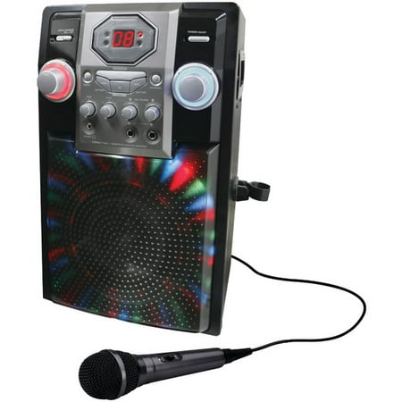 UPC 047323185007 product image for GPX Bluetooth Wireless Karaoke Party Machine with LED Lights  JB185B | upcitemdb.com