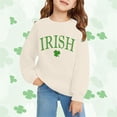 thumbnail image 4 of Mercatoo Sweatshirt for Kids Baby Crewneck Long Sleeve Elastic Cuffs 𝗛em Casual Loose Pullover Warm Print Sweatshirts, 4 of 6