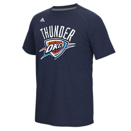  Oklahoma City Thunder Adidas Chalkboard Logo Ultimate Tee (Small 