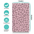 thumbnail image 5 of Polka Dot & Leopard Dog Feeding Mat - Gradient Colorful Pet Food Pad - Absorbent Foam Core with Dynamic Leopard Print - Easy Clean Mat for Bowls, 5 of 5