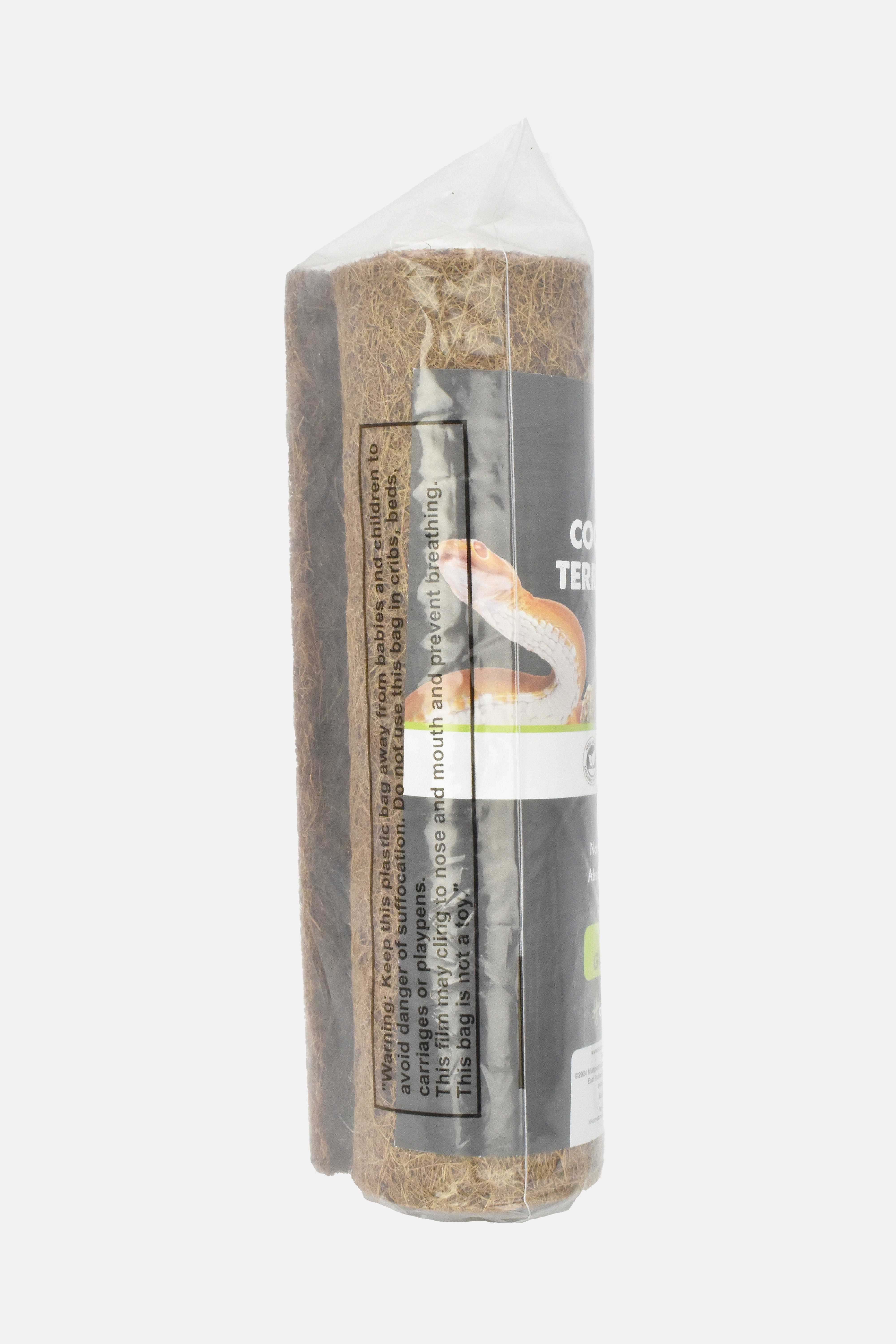 (3 pack) Komodo Coconut Fiber Reusable Terrarium Liner for Reptiles, 10 x 20 inches