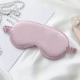 thumbnail image 2 of chock Soft Silk Eye Mask For Women - Portable Travel Sleep Eye Cover  Comfortable And Portable To Use, 2 of 5