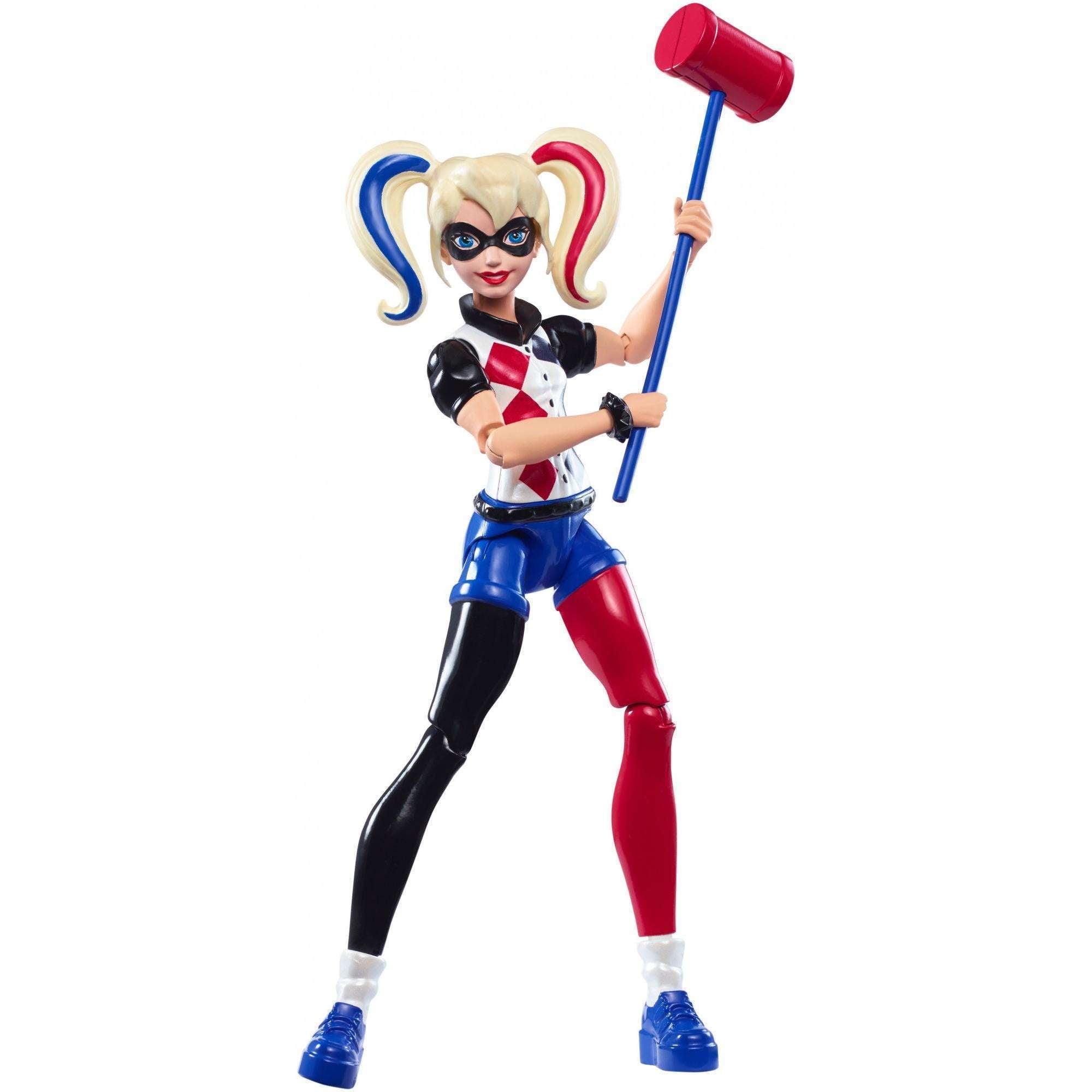 DC SUPER HERO GIRLS Harley Quinn Cartoon Network Action Figure Doll NEW SEALED 