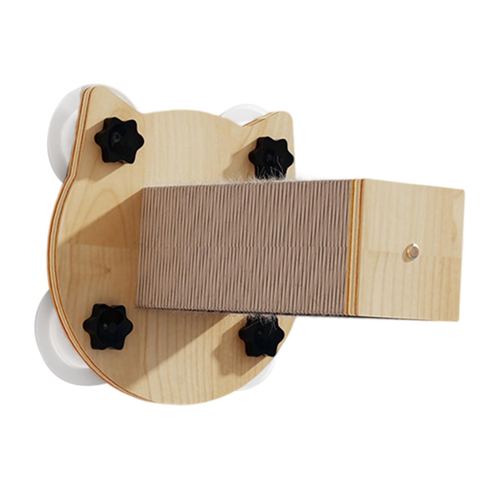 Fzaqwen Cat Wall Step Perch Space Saving Cat Wall Furniture for Stretch Playing Rest Cat Head Shape