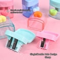 thumbnail image 3 of Pencil Sharpener for Elementary School Students, Single & Double Hole Sizes, Plastic and Metal, Macaron Colors, Safe and Portable, 3 of 8