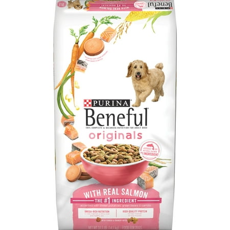 UPC 017800134699 product image for Purina Beneful Dry Dog Food, Originals Real Salmon With Sweet Potatoes, Green Be | upcitemdb.com