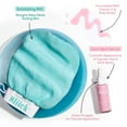 thumbnail image 5 of Sliick Buff & Brighten Ingrown Rescue Kit, Contains 1 Exfoliating Body Mitt and Brightening Serum, Ingrown Hair Treatment,1 fl oz, 5 of 6