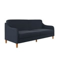 thumbnail image 6 of DHP Jasper Coil Futon, Navy Linen, 6 of 10