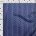 thumbnail image 2 of oneOone Cotton Poplin Fabric Leaves & Floral Block Print Fabric By Yard 56 Inch Wide, 2 of 4