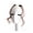Light brown, variant on Natural Curly Side Air Bangs Clip - 30-35 cm Women's Fake Bangs Hair Extension Accessories - 2-Pack