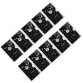 thumbnail image 1 of Paquete de 10 Uds. Baoblaze PVC transparente para tarjetas de identificación, 1 of 7