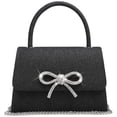 thumbnail image 1 of Bolso de noche Dasein para mujer, bolso de fiesta, monederos de boda con lazo, 1 of 6