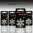 thumbnail image 2 of Power One Evolution Size 312 Hearing Aid Batteries - 1.45V Zinc Air with Improved Battery Life (6 Batteries), 2 of 8