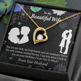 thumbnail image 5 of To My Wife My Rock Forever Necklace w Message Card, 5 of 20