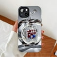 thumbnail image 2 of Luxury Crystal Apple Design Phone Case for Women Moms Girls Valentine's Day Christmas Gifts Compatible with iPhone 11/12/13/14/15/16 (Pro Max/Plus), 2 of 9