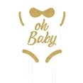 thumbnail image 4 of Way to Celebrate “Oh Baby” Onesie Plastic Lawn Sign, Baby Shower, 4 of 7